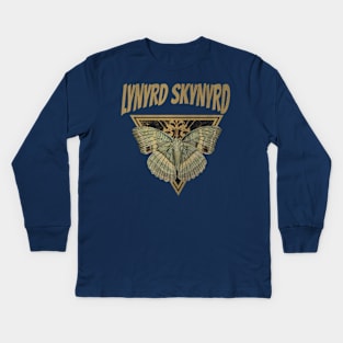 Lynyrd Skynyrd // Fly Away Butterfly Kids Long Sleeve T-Shirt